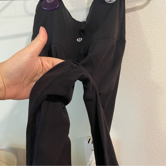 Lululemon Wunder Under High Rise Black Legging - Picture 5 of 5